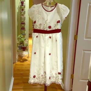 Young girl party dress. Size 12 by Oki Doki.
